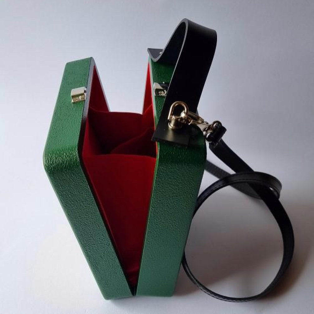 Wooden handbag "Modernist"