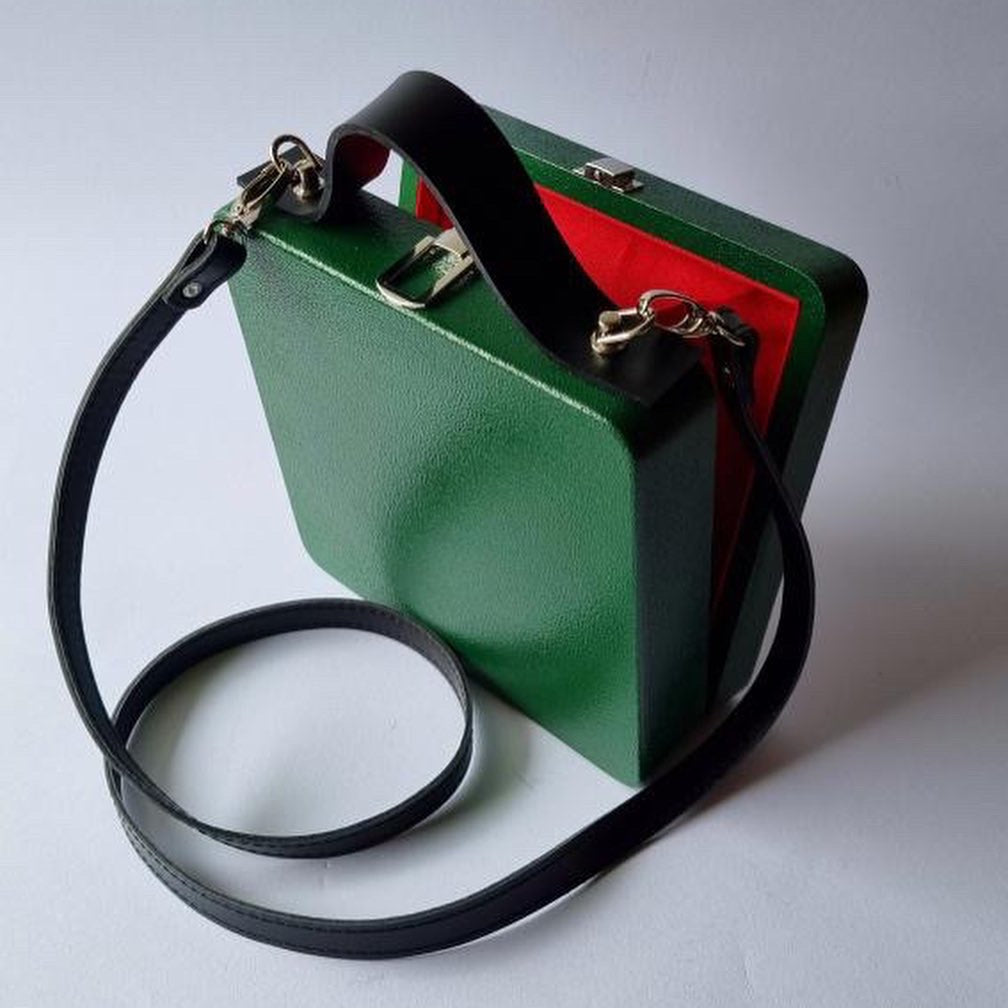 Wooden handbag "Modernist"